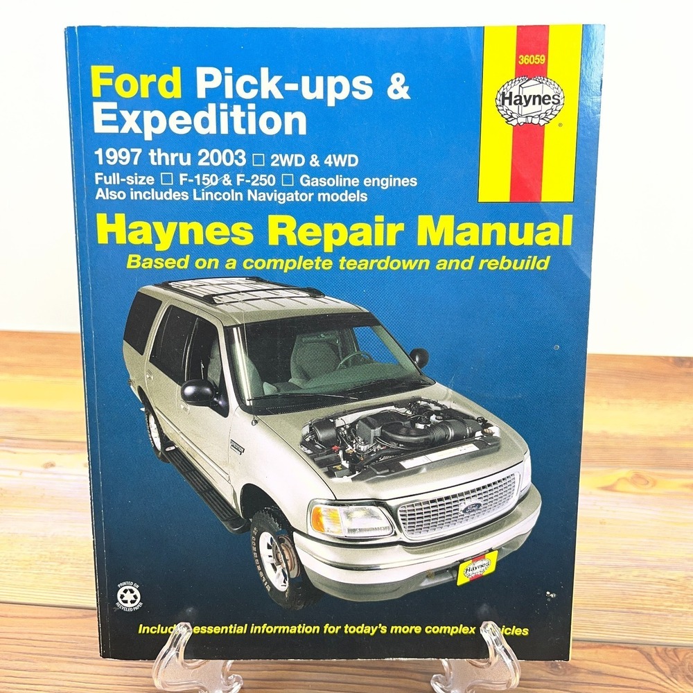 Haynes Repair Manual Ford F150 Expedition Lincoln Navigator 1997-2003 36059